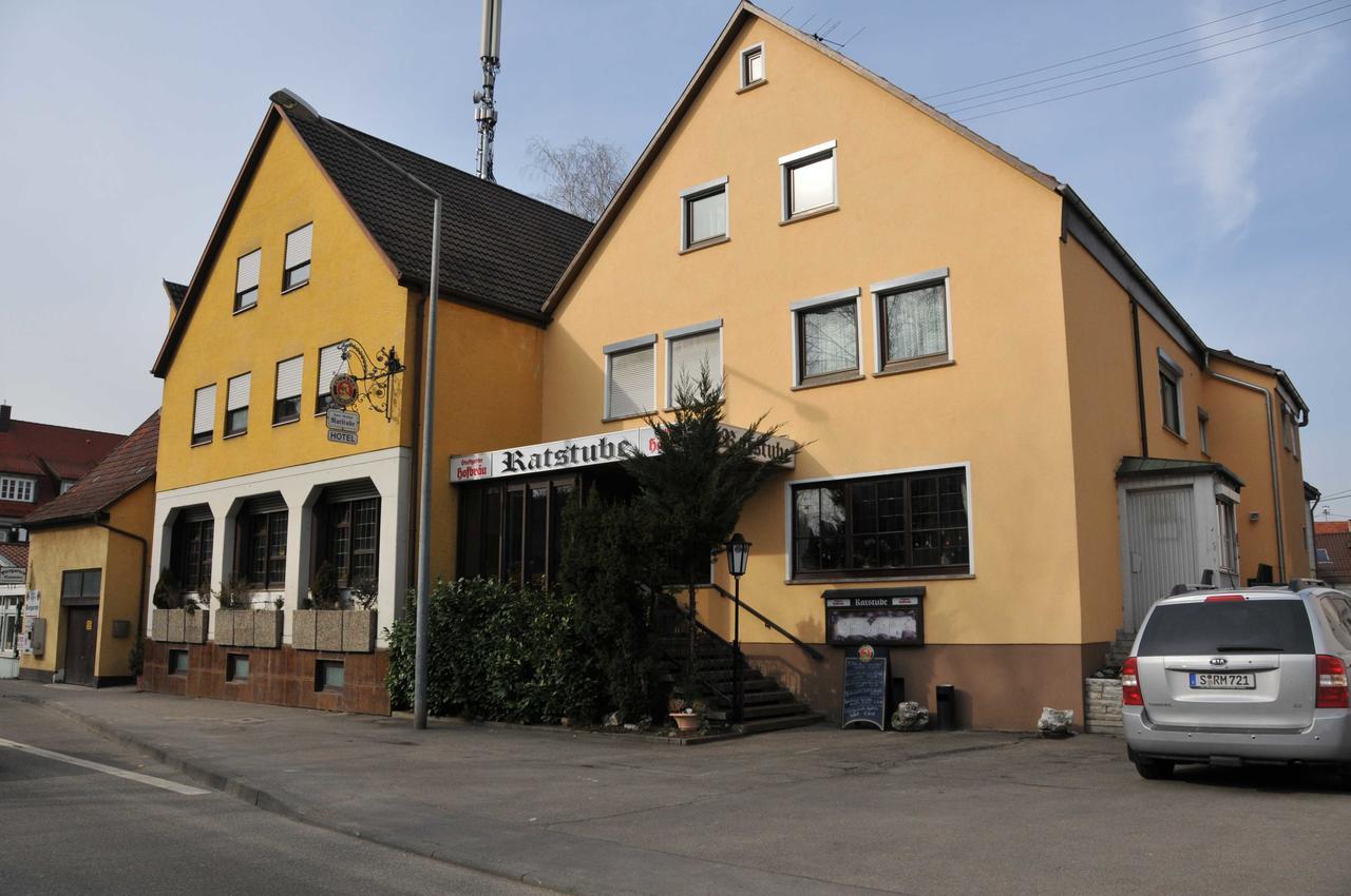 Hotel Gasthof Ratstube Kirchheim unter Teck Esterno foto